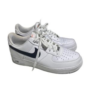Nike Airforce 1 AF1 white and black mens size 9.5